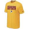 Nike NFL Just Do It T Shirt   Mens   Redskins   Gold / Maroon