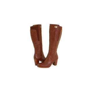    Ashur Tan Brown Leather Womens Ugg Boots Uggs Size 6.5 Shoes