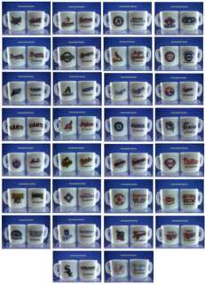 30 NEW 2000 MLB BASEBALL CERAMIC MINI MUGS YOU PICK  