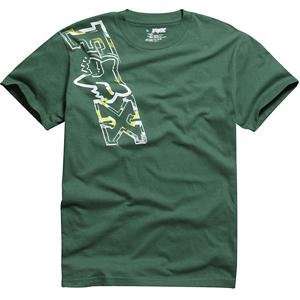  Fox Racing Yin Yang T Shirt   Medium/Dark Green 