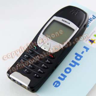 Unlocked NOKIA 6210 Vintage Mobile Phone DualBand +Gift 6417182985966 