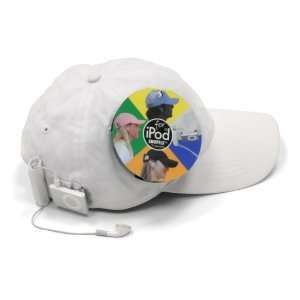   Sport Cap for iPod Shuffle 2G   White  Players & Accessories
