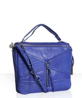 Botkier indigo leather Haven crossbody satchel   