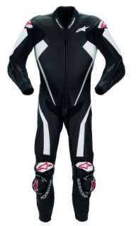   RACE REPLICA ONE PIECE (1PC) LEATHER MOTORCYCLE SUIT BLACK NWT  