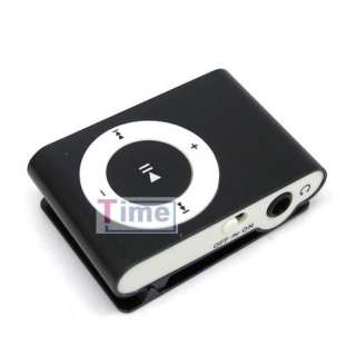 Metal Clip  Player support up to 8GB Micro SD card  