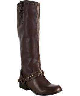 Dolce Vita brown leather Sassy studded boots  