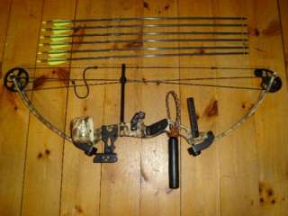   27.5 40 50# Compound Bow Package quiver rest LEFT HAND LH  