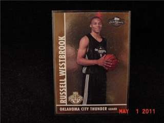 08 09 Topps Co Signers Russell WESTBROOK Rookie RC #299  