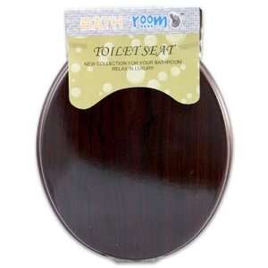  Wooden Toilet Seat 17 Inches Long Case Pack 6