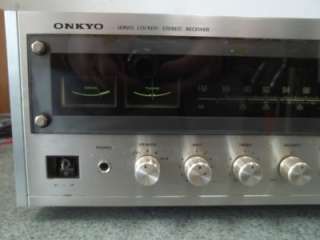 Vintage Onkyo TX 2500 AM FM Stereo Receiver Servo Locked Tuner 