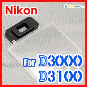 LCD Screen Clear Cover Protector fits Nikon D3100 D3000  