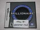   To Be A Millionaire? (Nintendo DS Lite / DSi) NEW SEALED   Video Game