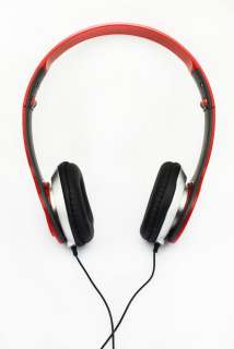 New Red High Quality Stereo Headphones Earphone Headset For DJ PSP  