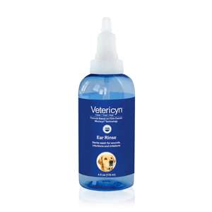 Vetericyn Canine Ear Rinse is a gentle one step ear rinse for dogs 