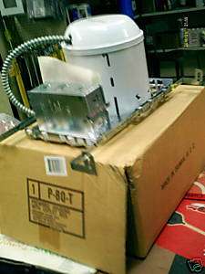 NUTONE P80T RECESSED LIGHT CAN PREWIRED FIXTURE NEW 6  