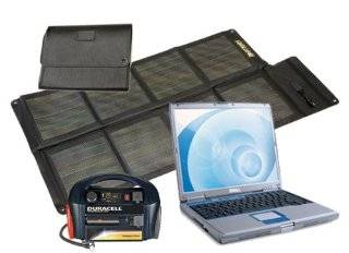 Solar Laptop Charger & Portable Power Kit 300 Watt   25 Watt Solar 