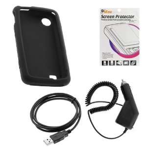   Cover Case + LCD Screen Protector for LG Chocolate Touch / 8575 Touch