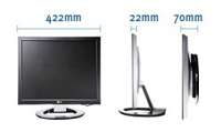 LG Flatron L1981Q Ultra Slim 19 inch LCD Monitor