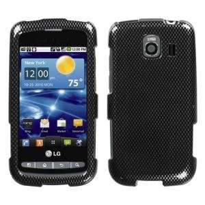  LG Optimus S Phone Protector Cover, Carbon Fiber Cell 