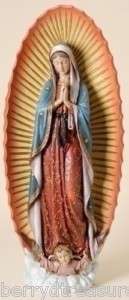 32 OUR LADY OF GUADALUPE Figure Statue Outdoor Garden  
