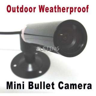 Mini Bullet Outdoor Waterproof Security CCTV Camera  
