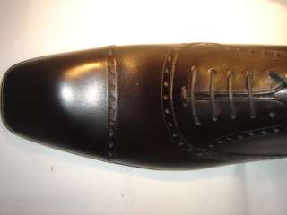 1,250. GUCCI MENS LEATHER OXFORD SHOES ITALY SIZE 9,5  