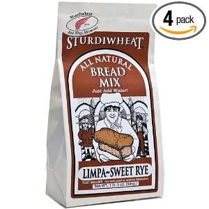   All Natural Bread Mix, Limpa Sweet Rye, 21 Ounce Package (Pack of 4