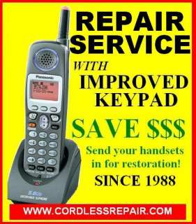 Panasonic KX TGA650B KX TG6500B Handset Repair Services  