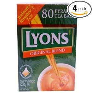 Lyons Original Blend Tea, 8.8 Ounce (Pack of 4)  Grocery 