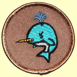 Cool Boy Scout Patch   Narwhal Patrol (#323)  