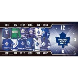 Toronto Maple Leafs 7X16 Clock   Memorabilia  Sports 