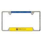 FC BARCELONA SOCCER METAL CAR LICENSE PLATE FRAME