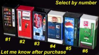 43 scale Vending Machines for Discast Car Displays & Homies  