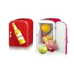  4l Red Box shaped Car Mini Cooler & Warmer with Handle for 