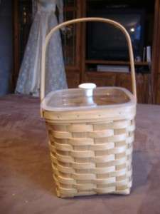   Basket  Ice Bucket ( Ice Basket) with lid and plastic protector