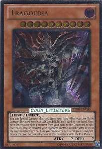 YU GI OH TRAGOEDIA PROMO ULTIMATE RARE NEW TU04 EN000  