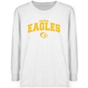   Golden Eagles Youth White Logo Arch T shirt