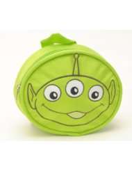   rubber aliens head shaped small backpack and toy story sticker set