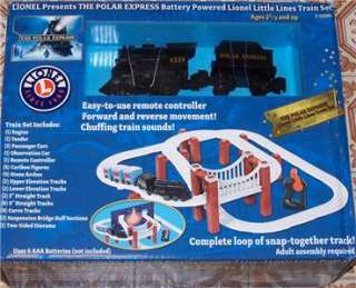 Lionel Polar Express Battery Powered Lionel Little Lines Train Set 