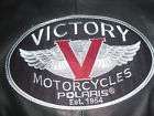 NEW VICTORY MOTORCYCLE LEATHER WOMENS VEST POLARIS SM.