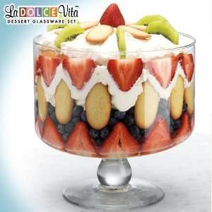 LA DOLCE VITA TRIFLE BOWL LA DOLCE VITA 8D TRIFLE BOWL  