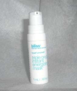 Bliss Triple Oxygen Instant Energizing Mask Vitamin C  