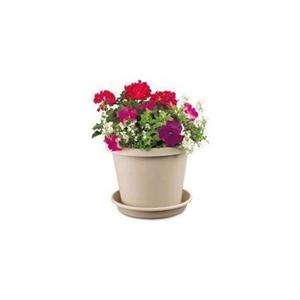 24 Akro Mils 6 Round Plastic Flower Pots Sand Color  