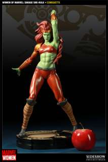 Women of Marvel Savage She Hulk Comiquette Statue from Sideshow  NEW 