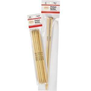   Inch Premium Wood Knitting Needles Bamboo Size 13