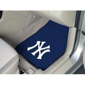  New York Yankees 2 Piece MLB Carpet Car And Truck Mats 