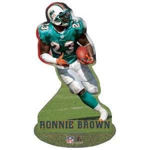  NFL Miami Dolphins Ronnie Brown Player Stand Up *SALE 