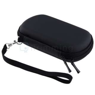   Screwdriver Tool+Black EVA Hard Case Zipper Pouch For Sony PSP Go