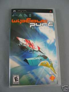WipeOut Pure Sony PlayStation PSP Game OPEN BOX WORKS  711719861225 