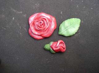 Flowers Push molds/Sugarcraft/Polymer Clay/Some designs  